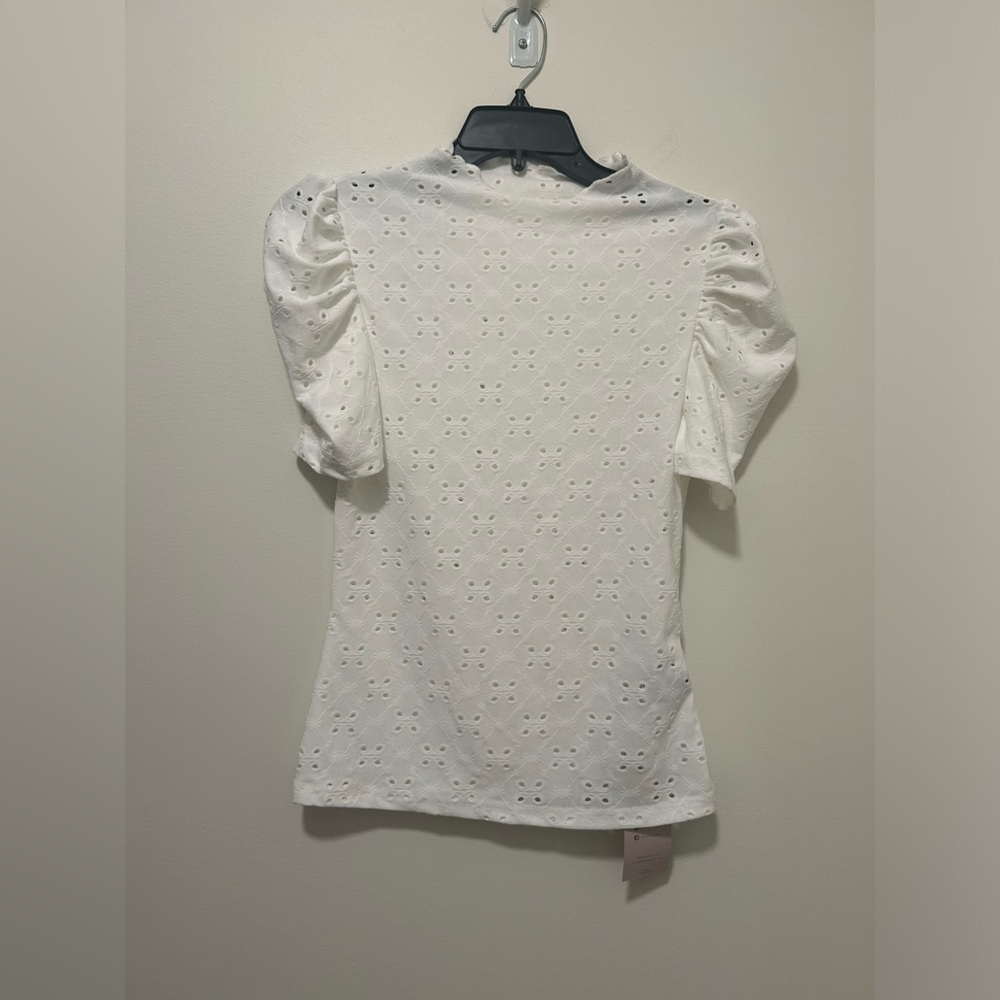 NWT emery rose small white blouse! - Picture 1 of 3